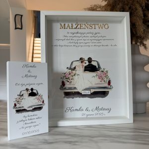 Zestaw ślubny MAŁŻEŃSTWO