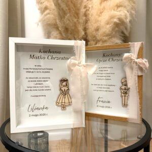 Podziękowania komunijne DZIEWCZYNKA / CHŁOPIEC