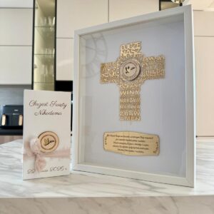 Zestaw Chrztu Świętego Krzyż XL